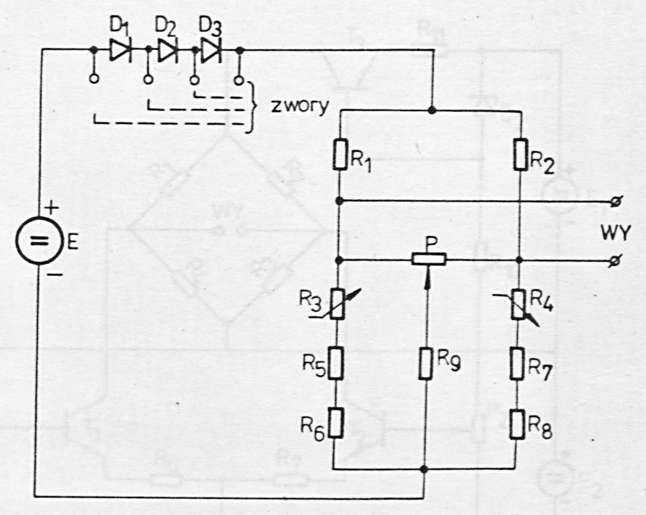 Fig. 8. Compensation circuit used at Mera-Pnefal [33]