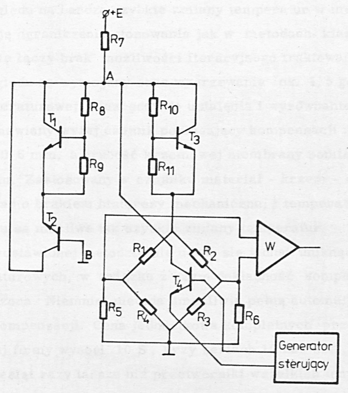Fig. 13. Compensation circuit developed by National Semiconductor (USA) [1, 42, 70]